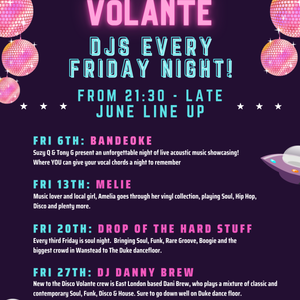 DISCO VOLANTE FRIDAYS 