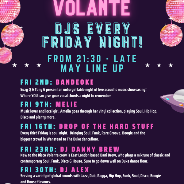 DISCO VOLANTE FRIDAYS 