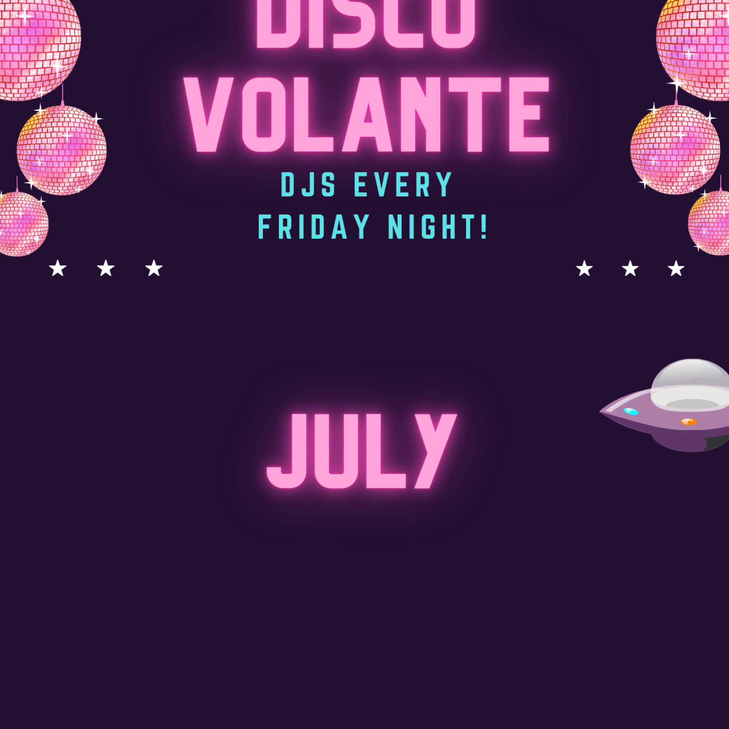 DISCO VOLANTE FRIDAYS