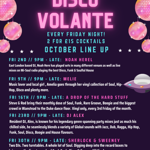 DISCO VOLANTE FRIDAYS photo