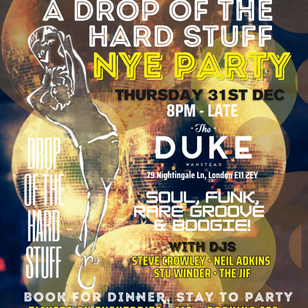 NEW YEAR'S EVE | A DROP OF THE HARD STUFF