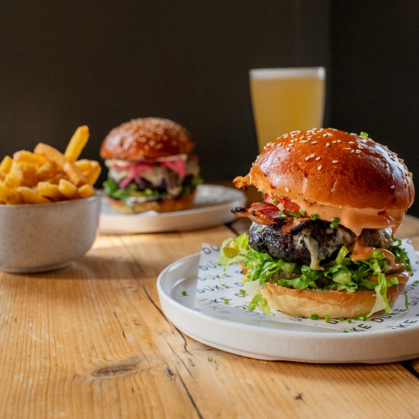 MON & TUES BURGER DEAL 