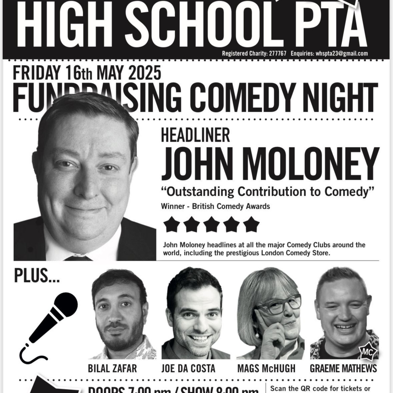 COMEDY & FUNDRAISING